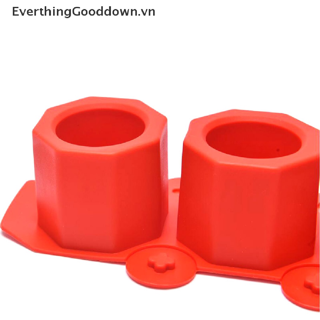 Khuôn Silicone Làm Chậu Trồng Cây 3 Ngăn Tiện Lợi