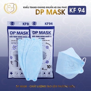 [1 thùng 300 cái)( 30 túi)]Khẩu Trang 4D DP Mask Chuẩn Hàn Quốc