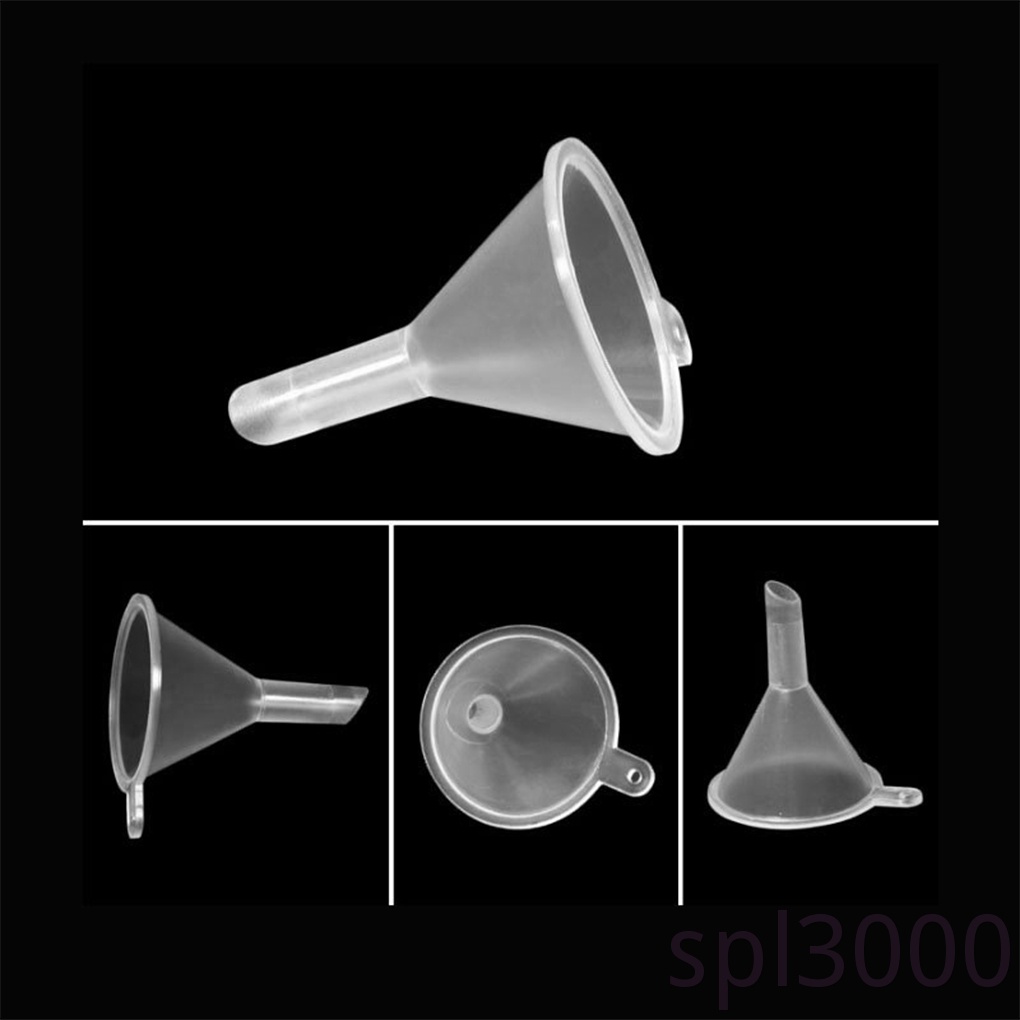 Set 5 Phễu Nhựa Miệng Rộng Dùng Trong Nhà Bếp / Phòng Thí Nghiệm