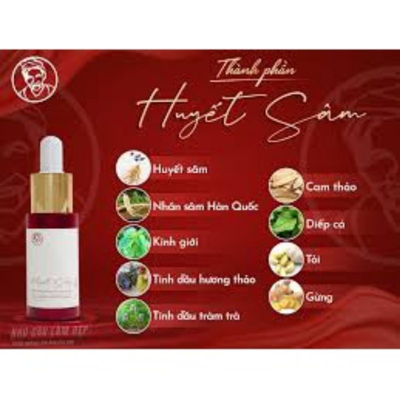 Bà Lão Huyết Sâm – Red Ginseng Skin Care Acne