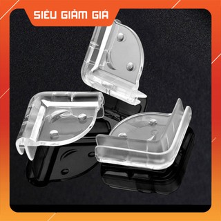 Miếng bịt góc bàn silicon (set 4 cái)