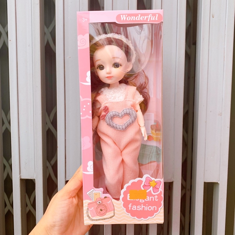 Búp Bê Chibi Bé Thỏ, Búp Bê Chibi Đèn Led, đồ chơi búp bê xinh xắn cho bé gái