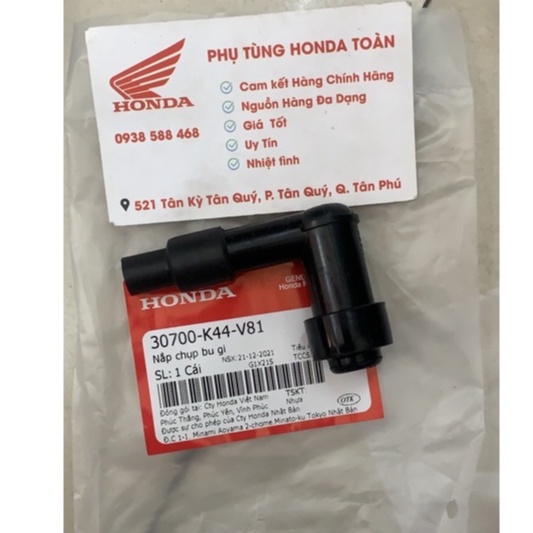 Chụp Bugi , Nắp Bugi ZIN CHÍNH HÃNG HONDA