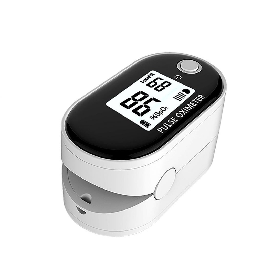 【Ready】 Finger clip oximeter to measure blood oxygen and heart rate, finger heart rate meter, oximeter colorlife