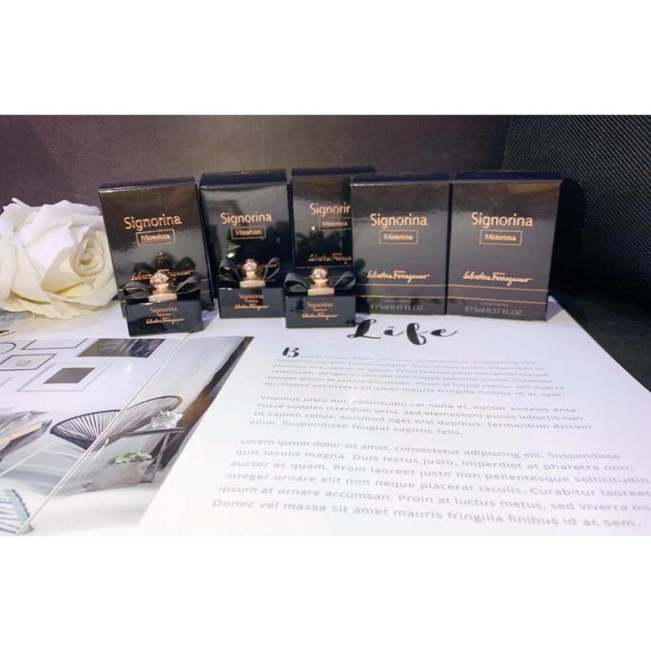 Nước Hoa Signorina Misteriosa Đen 5ml - 10ml