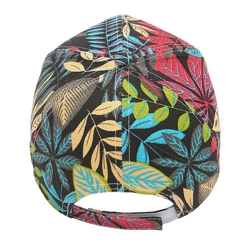 Mũ Lưỡi Trai In Hoa Lá 2020 Thời Trang Hip Hop