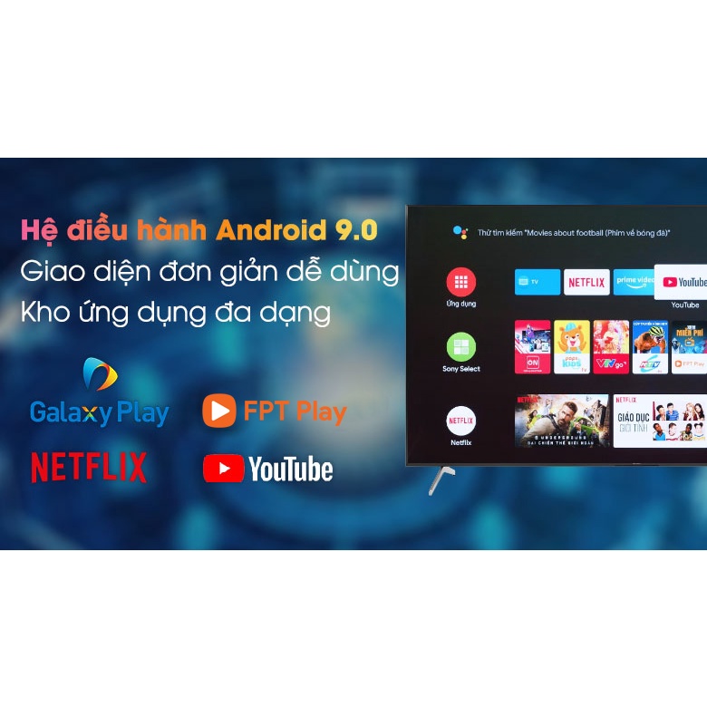 Android Tivi Sony 4K 55 inch KD-55X8000H | BigBuy360 - bigbuy360.vn