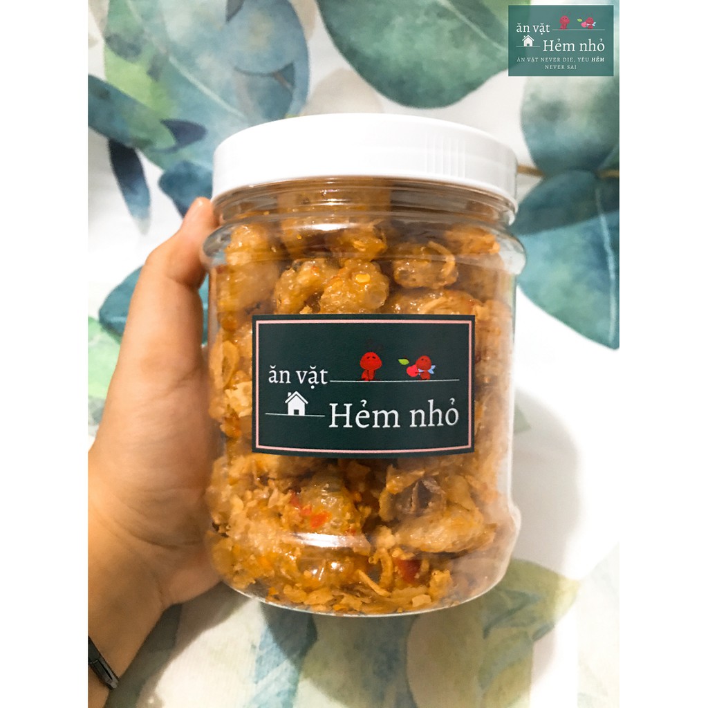 DA HEO CHIÊN GIÒN LẮC MẮM TỎI ỚT [200g]