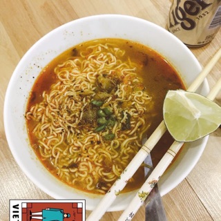 Mì gói bò cay, mì tím dưa bò kangshifu