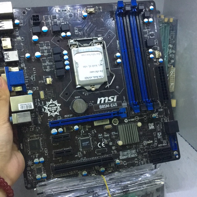 Main Msi B85 E43 4 khe Ram