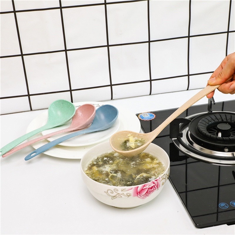 VÁ MÚC CANH LÚA MẠCH NHIỀU MÀU XINH XẮN - MUÔI MUỖNG MÚC CANH LUA MẠCH CÁN DÀI NHIỀU MÀU