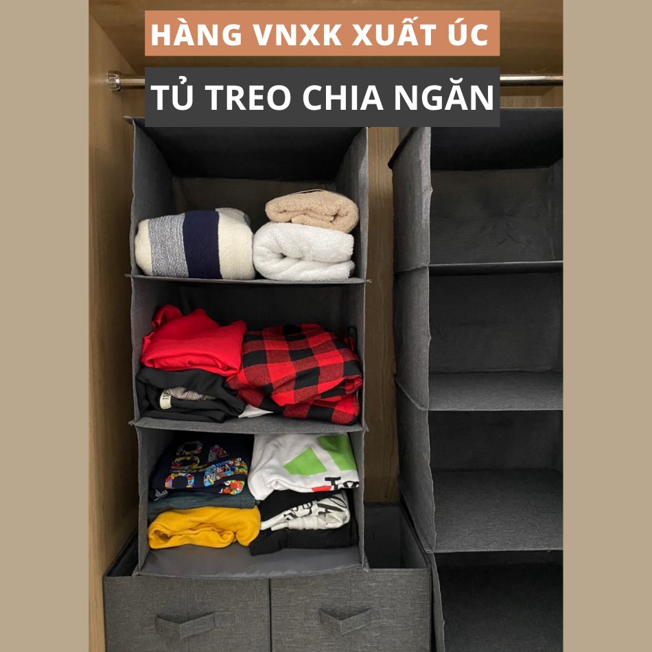 Tủ Vải Treo nhiều ngăn