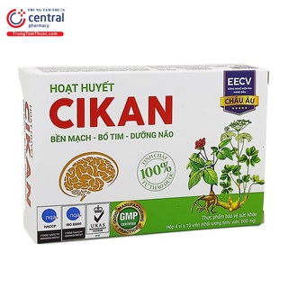 Hoạt Huyết CIKAN -  Bền Mạch, Bổ Tim, Dưỡng Não
