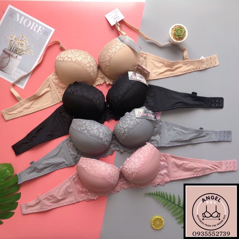 Đồ lót Thái | Áo ngực mút dày, form đẹp - Áo lót thái lan Siterhood #2227 - angel.bra