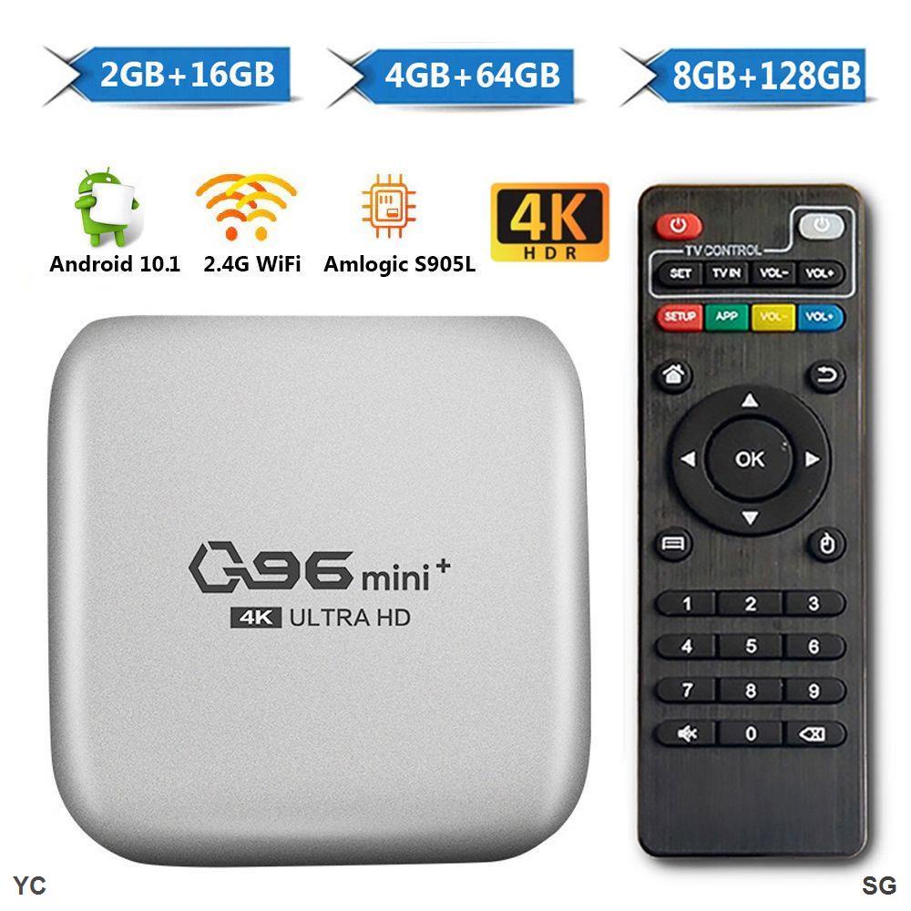 Đầu TV box Thông Minh 4K X96 MINI 8GB + 128GB 2.4G wifi android 10.1 HD ChấT LượNg Cao KèM Phụ KiệN