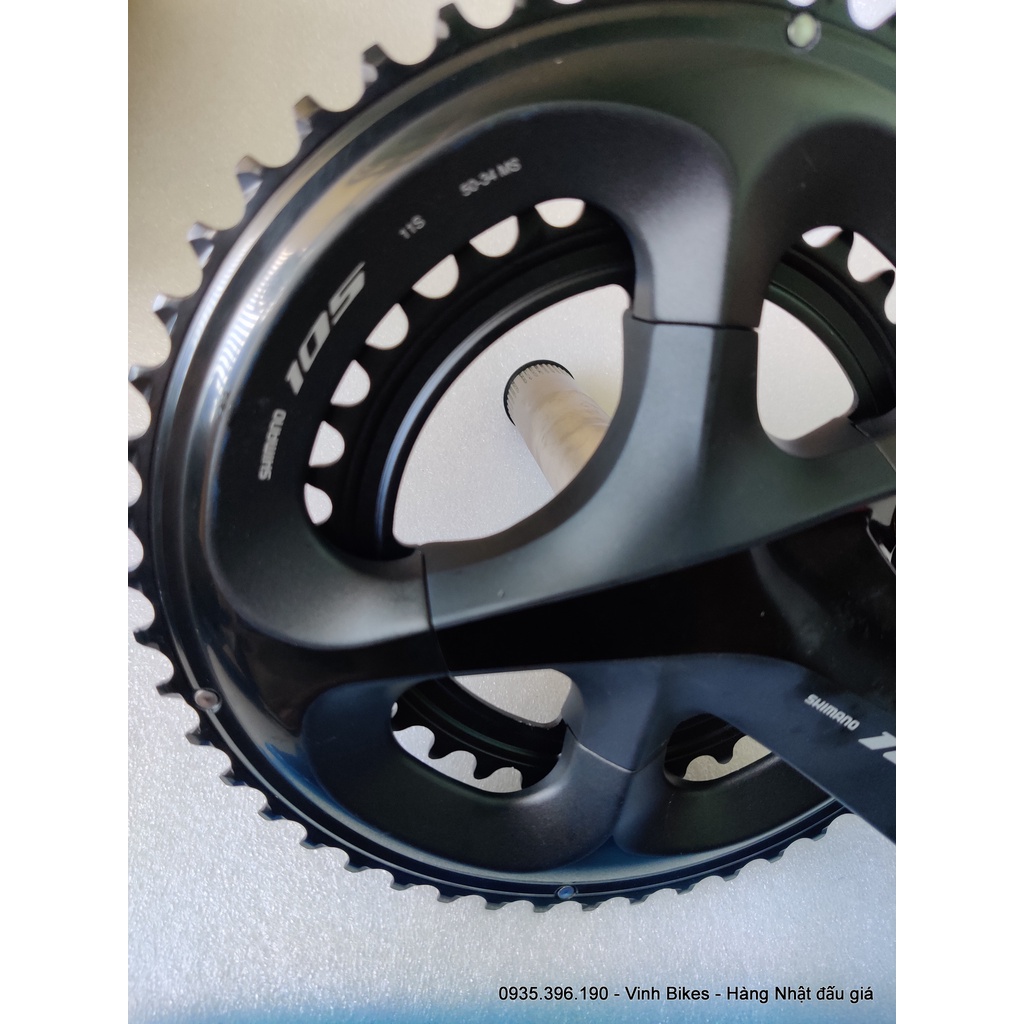 Giò Shimano 105 R7000 170 50-34 mới,  sản xuất Nhật Bản