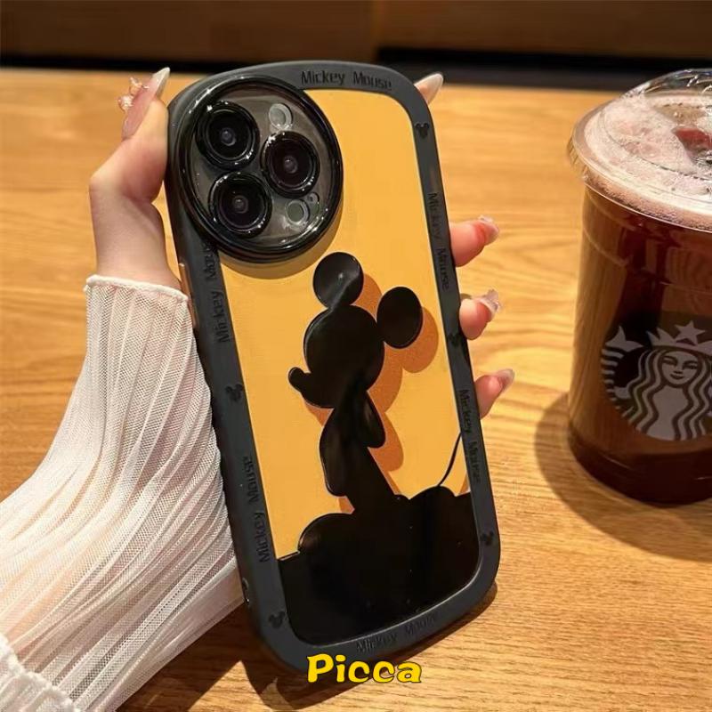 DISNEY Ốp Điện Thoại Hình Chuột Mickey Cho IPhone 14 13 8Plus 13 11 12 14 Pro MAX XR 7 8 6 6S Plus XS MAX X SE 2020
