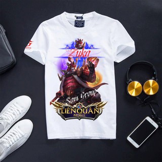Áo Thun Liên Quân Mobile Cotton Màu Trắng - Zuka Nguyệt Tộc