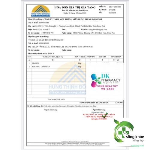 MIGRIN giảm đau nửa đầu [Chính Hãng] - giúp giảm đau nửa đầu và thiếu máu não mãn tính