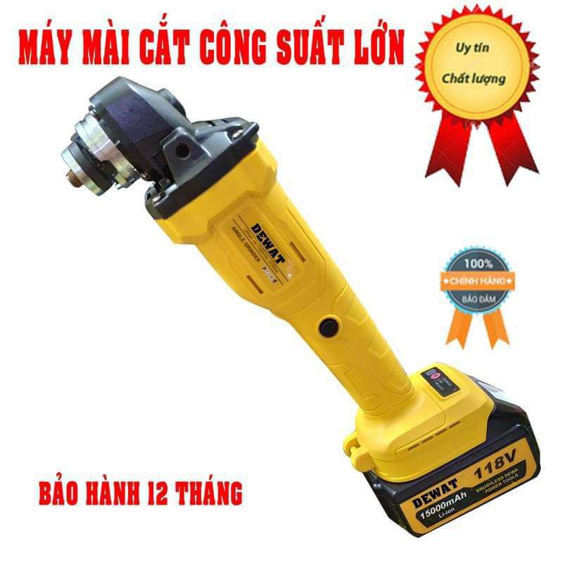 Máy mài cầm tay pin DEWALT 118V không chổi than - 2 PIN