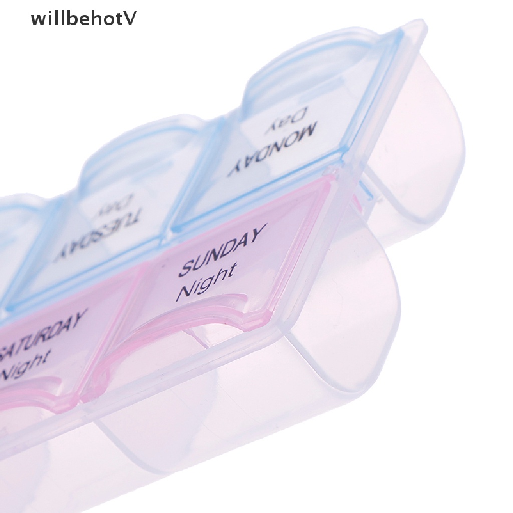 Hộp Đựng Thuốc 1-7 Ngày Tiện Dụng Ốp