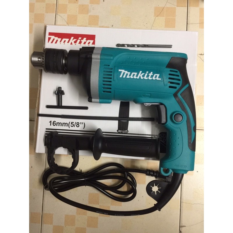 Máy khoan 🔥FREESHIP🔥 TẶNG MŨI KHOAN Máy khoan MAKITA HP1630 khoan sắt, tường, gỗ, tôn, bắn vít.