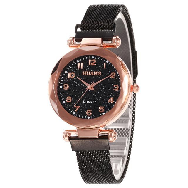 Women's Watch New Starry Sky Trend Korean Style Simple And Casual Elegant Student Watch Women's Watch Fashion