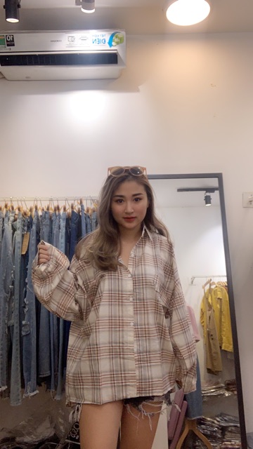 ÁO SƠ MI FORM TO TÚI GIẢ (clip thật,ảnh thật) | BigBuy360 - bigbuy360.vn