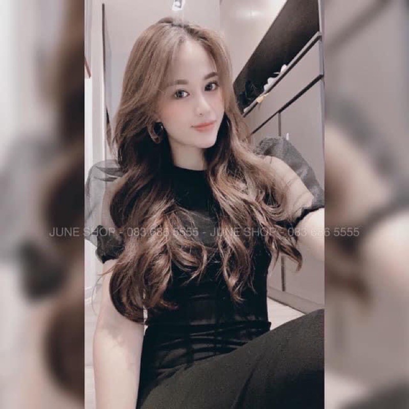 ban buôn váy đen tay bồng | BigBuy360 - bigbuy360.vn