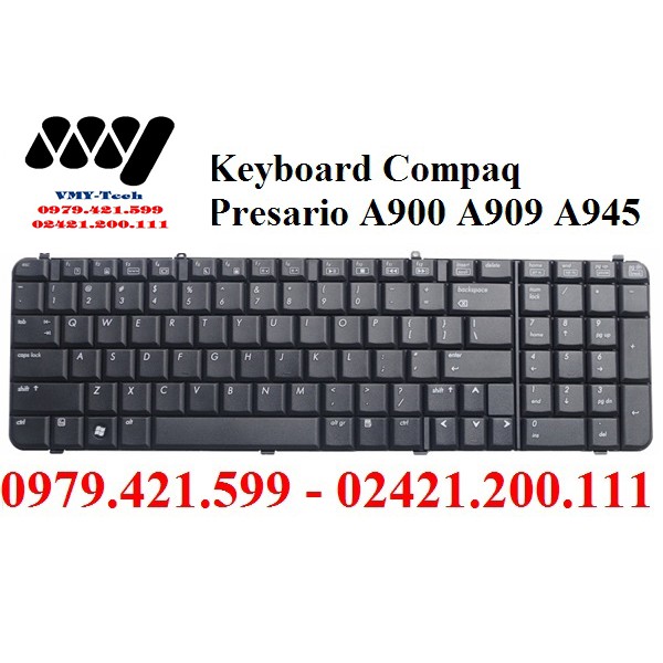 Bàn phím laptop HP Compaq Presario A900 A909 A945