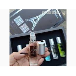 [SP Chính Hãng] Nước Hoa Tháp 6 Chai Dạng Lăn Thơm Cực Lâu | Thế Giới Skin Care