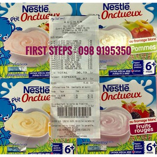 SỮA CHUA PHÔ MAI NESTLE P'TIT ONCTUEUX VỈ 4 x 100g