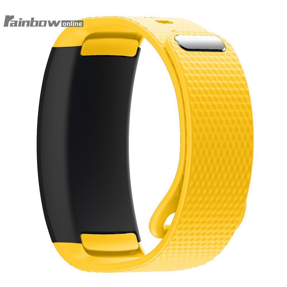 Silicone Dây Đeo Silicon Cho Đồng Hồ Thông Minh Samsung Gear Fit 2 Sm-R360