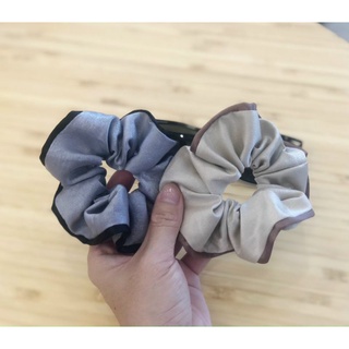 Dây cột tóc scrunchies viền bèo