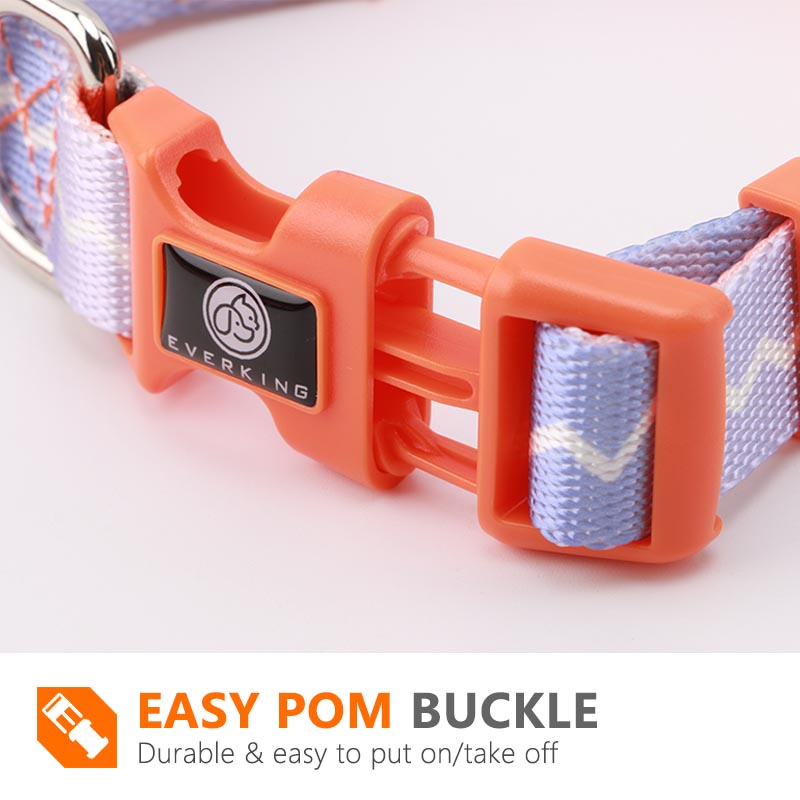 HamshMoc Vòng cổ 1 bằng nylon in hoa có thể điều chỉnh dành cho thú cưng