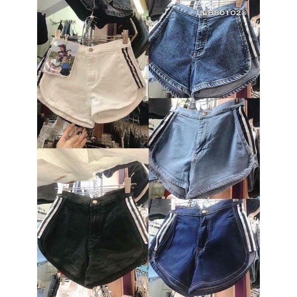 Quần short viền 2 sọc thái