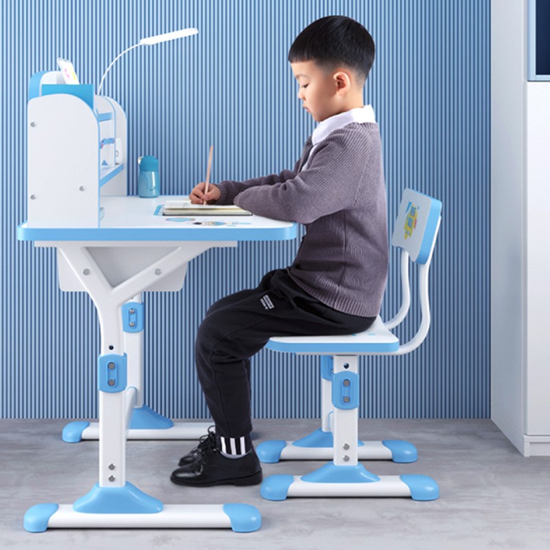 Bàn Ghế Học Sinh Chống Gù, Chống Cận bàn có thể tăng chỉnh chiều cao phù hợp mọi lứa tuổi ngồi