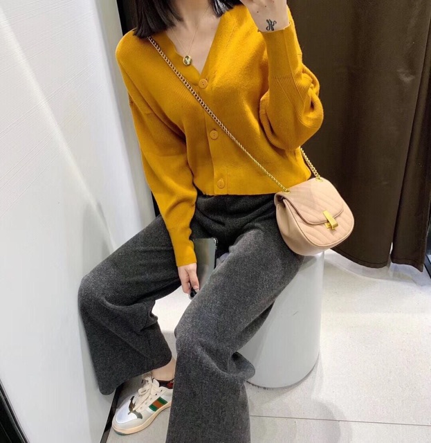 Quần Cultottes Suông Nhung MOTIE ( Full Túi Zip) | BigBuy360 - bigbuy360.vn