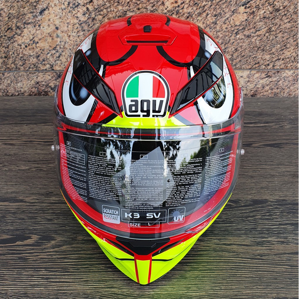 [Mã LIFE1504 giảm 10% đơn 100K] Nón K3 SV AGV ASIA FIT BIRDY