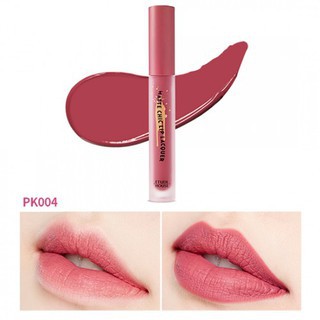 Son Kem Lì Matte Chic Lip Lacquer Romance Rose #PK004