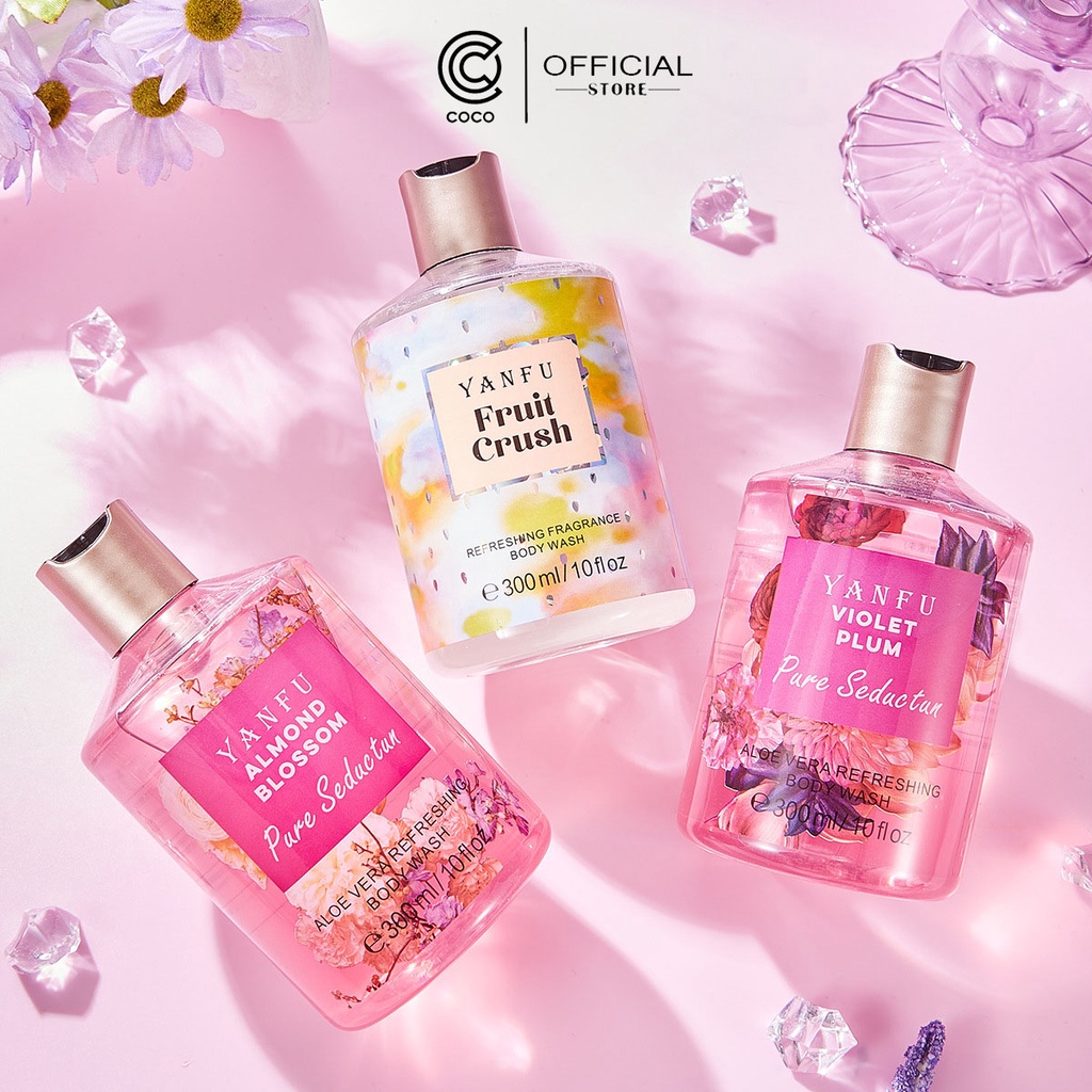 Sữa Tắm Hương Nước Hoa BODY MIST YANFU 300ML