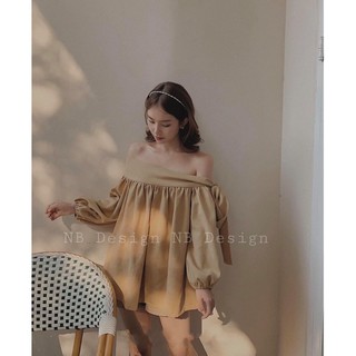 áo trễ vai ( ảnh shop tự chụp )