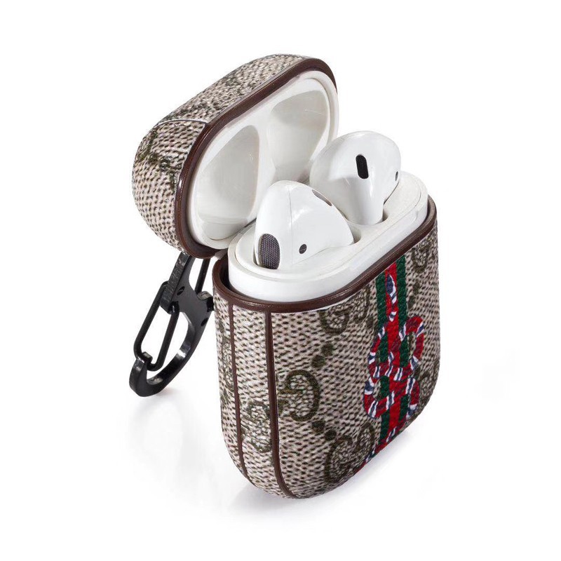 Vỏ bảo vệ hộp đựng tai nghe Airpods họa tiết Gucci đẹp mắt | BigBuy360 - bigbuy360.vn