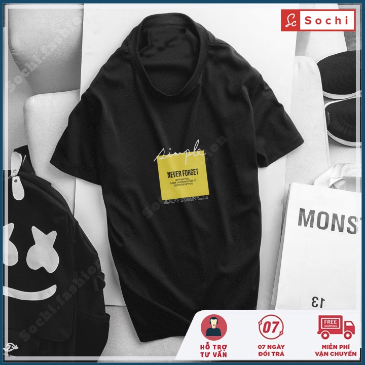Áo thun unisex nam tay ngắn chất phông cổ tròn in hình phong cách Hàn Quốc mã GZ312