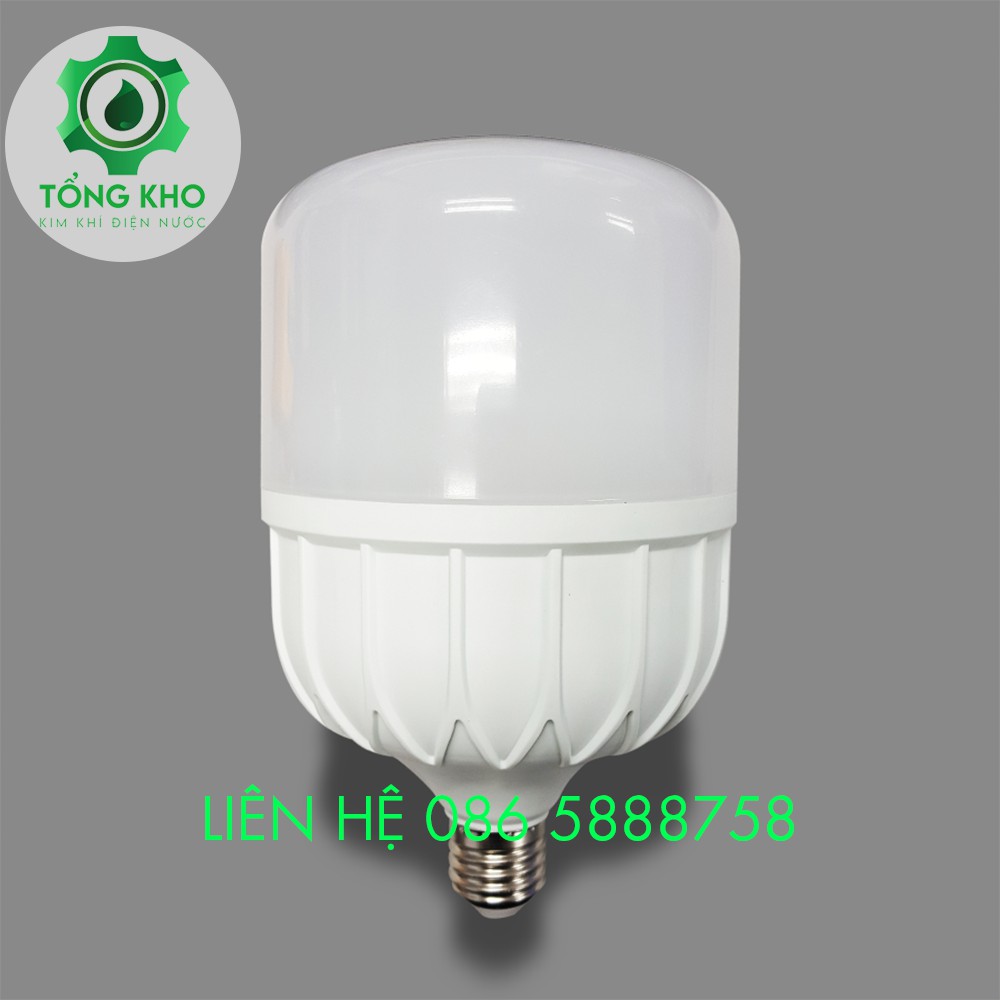 Bóng đèn LED Bulb trụ nhôm đúc Rạng Đông 50W, 40W - Tổng kho kim khí điện nước