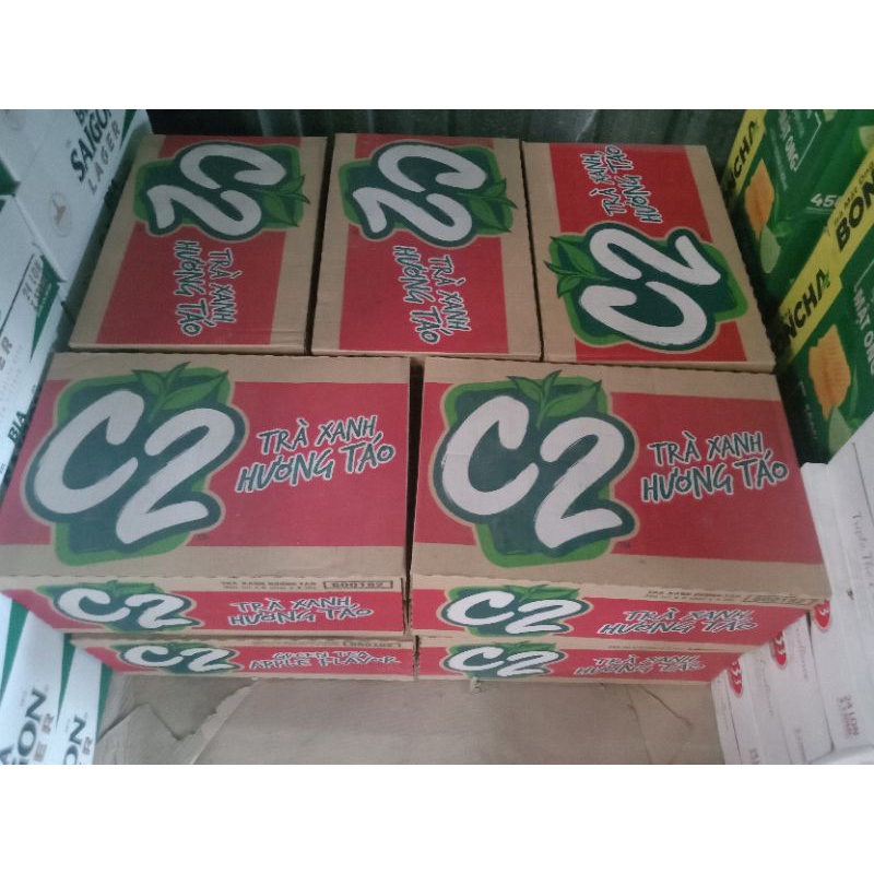 Trà C2 Vị Táo 350ml