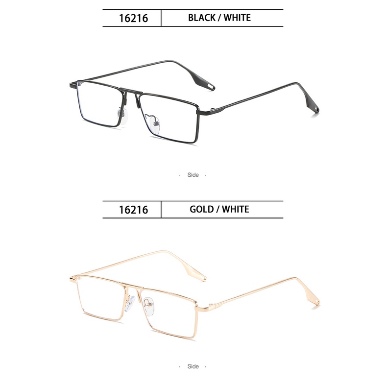 Kính Mát Hình Chữ Nhật Chống Tia UV400 Nhiều Màu Sắc Thời Trang Cho Nam Và Nữ