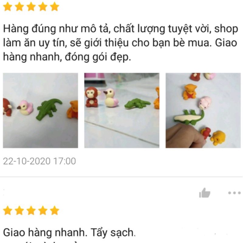 [HÀNG NHẬT] Gôm/tẩy IWAKO hình các món thức ăn nhanh