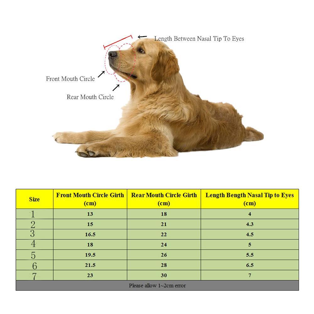 YVE Rọ Mõm Chó Mềm Mại Chống Cắn Có Thể Điều Chỉnh Kích Thước