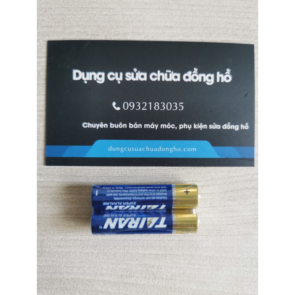 Pin Kiềm AAA TAIRAN Alkaline,  pin tiểu dung lượng cao (bộ 2 viên)